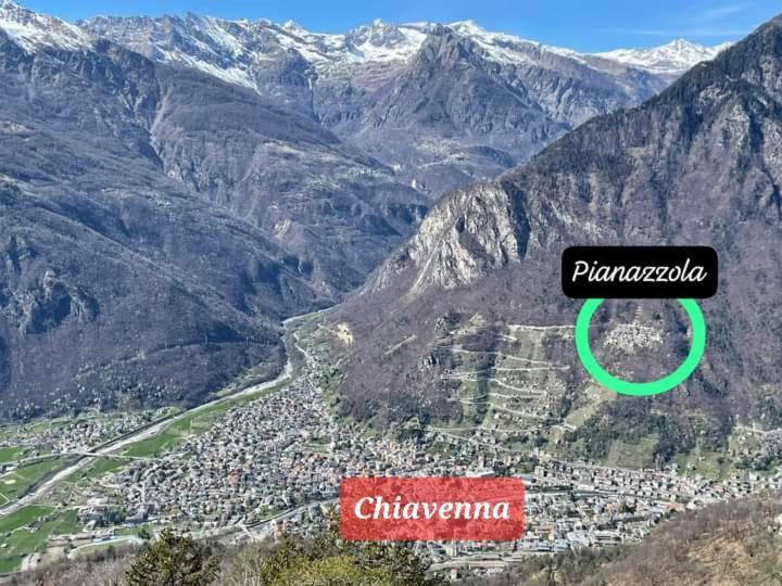 Foresteria B&B Vecchiascuola Pianazzola Chiavenna Zewnętrze zdjęcie