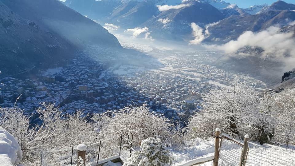 Foresteria B&B Vecchiascuola Pianazzola Chiavenna Zewnętrze zdjęcie